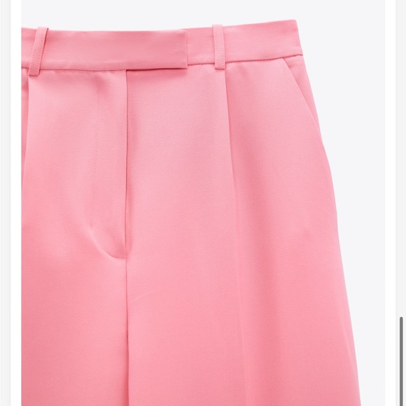 Zara Pants & Jumpsuits Zara Wide Leg Menswear Pants Poshmark